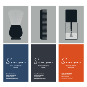 Cartes de visite Senso - Créés par WHEE!